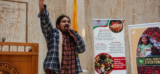 Travis McKenzie at Food _ Farms Day